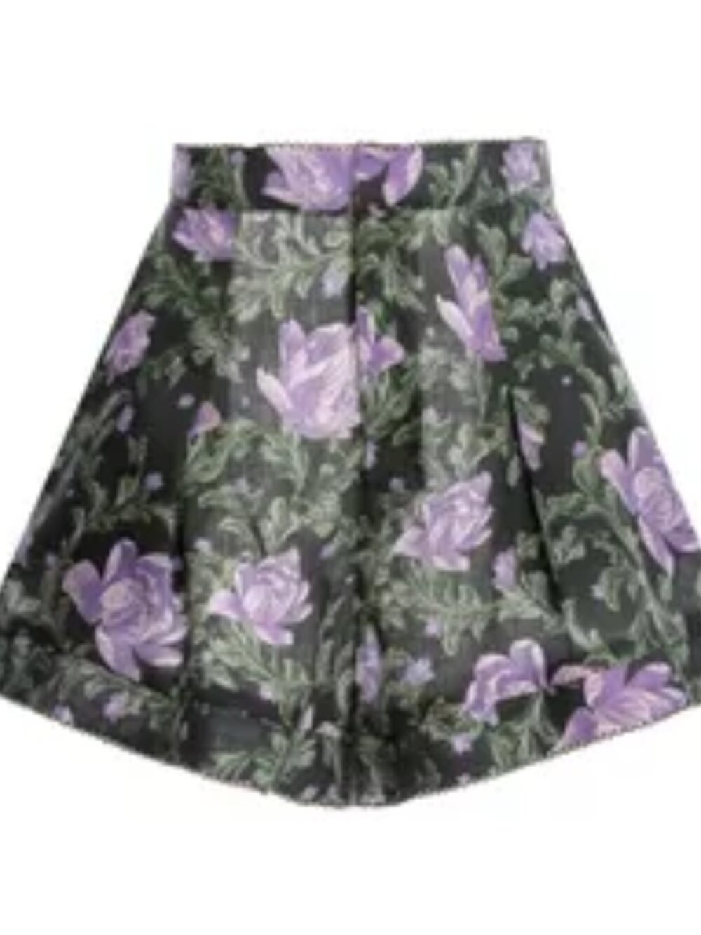 Agua by Agua Bendita S Toronjil Pleated Floral Linen Shorts - Picture 5 of 14